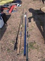(5) Fishing Rods - 1 Is Telescopic Rod