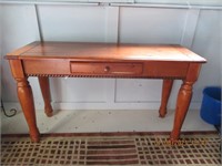 48"L x18"D  x 29"h  Hall Table with Drawer