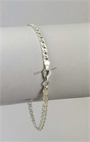 Sterling Silver 7 3/4" Bracelet