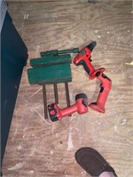 CORDLESS TOOLS AND OLD CLAMP