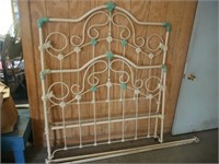 Vintage iron bed