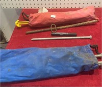 TENT BAGS PEGS GROUP