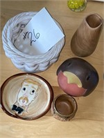 Pottery- 6 pieces