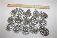 Torino Pewter 12 Days of Christmas Ornaments