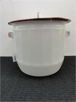vintage metal pot