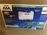 Master MFG 60 Gallon 12v Spot Sprayer & Boom