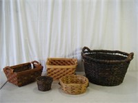 6 count misc baskets
