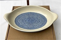 NIB American craft cornflower oval Baker