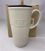 NIB Ivory travel mug