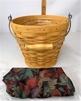 Autumn pail with liner and protector