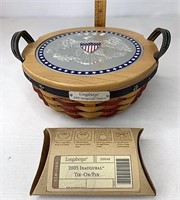 2005 Inaugural with Liner and Protector lid and
