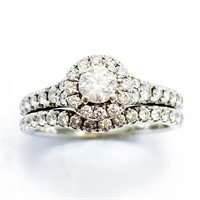 1 Carat Diamond & 14k WG Engagement Ring