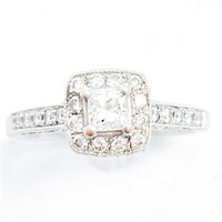 1/2 Carat Diamond & 14k WG Engagement Ring