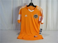 Brand new Adidas Houston Dynamo dri-fit shirt S