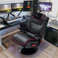 VON Racer Video Gaming Chair Foldable-Black