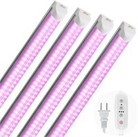 **SHOPLED Grow Lights - 8ft - Pack of 4