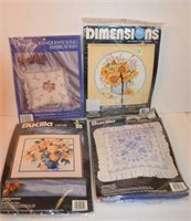 5 Cross Stitch Kits - Bucilla, Dimensions & More