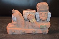 Mayan Pottery Figure