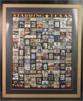 Texas Framed Puzzle Pieces