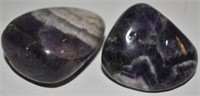 2 Amethyst Dream Stones