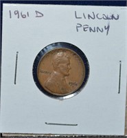 1961 D Lincoln Penny