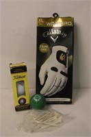 Callaway Gloves w/ Titleist Golfballs & THX Ball
