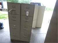 (2) Used 4-Drawer Filing Cabinets