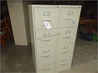 (2) Used 4-Drawer Filing Cabinets