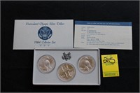 1984 Olympic Silver Dollars Set