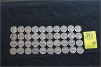 (40) 1956 Nickels
