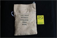 1980 Denver Dollars Sealed Bag