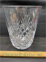 large Toscany crystal vase