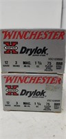 50 Rd. Winchester, super X Drylock, 12 guage, 3"