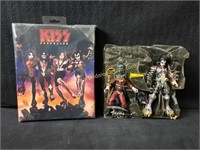 Kiss Collectible Figures & Print On Canvas