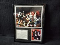 Kiss Collectible Framed Picture