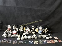 Kiss Collectible Plush Dolls & Trading Cards