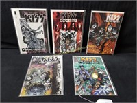 Vintage Kiss Collectible Comic Books