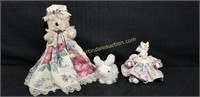 Decorative Bear And Rabbits