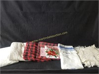 Crochet Doillies, Christmas Linens, Table Cloths,