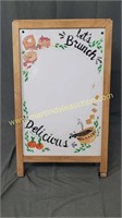 A Frame Double Sided Sidewalk Sign