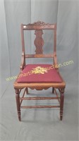 Vintage Needlepoint Chair
