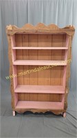 Primitive Rustic Bookcase Shelf