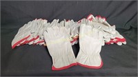 15) Size Small Leather Work Gloves