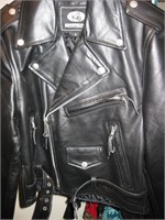 New w/ Tags Leather Motorcycle Jacket