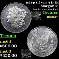 1878-p 8tf vam 4 I3 R4 Morgan $1 Grades Select+ Un
