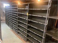 10 shelving units - 3 ft W x 11 in D x 75 in H