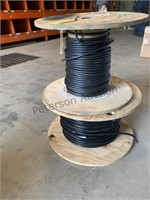 2 rolls #2 use aluminum wire +/- 380 ft