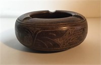 CARVED STONE ASHTRAY