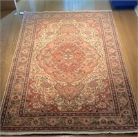 Hand Made Oriental Rug - 4' 11" by 7' 3"