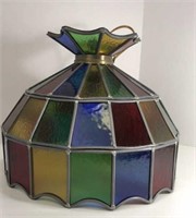 Chandelier Stained Glass Multicolored* Read